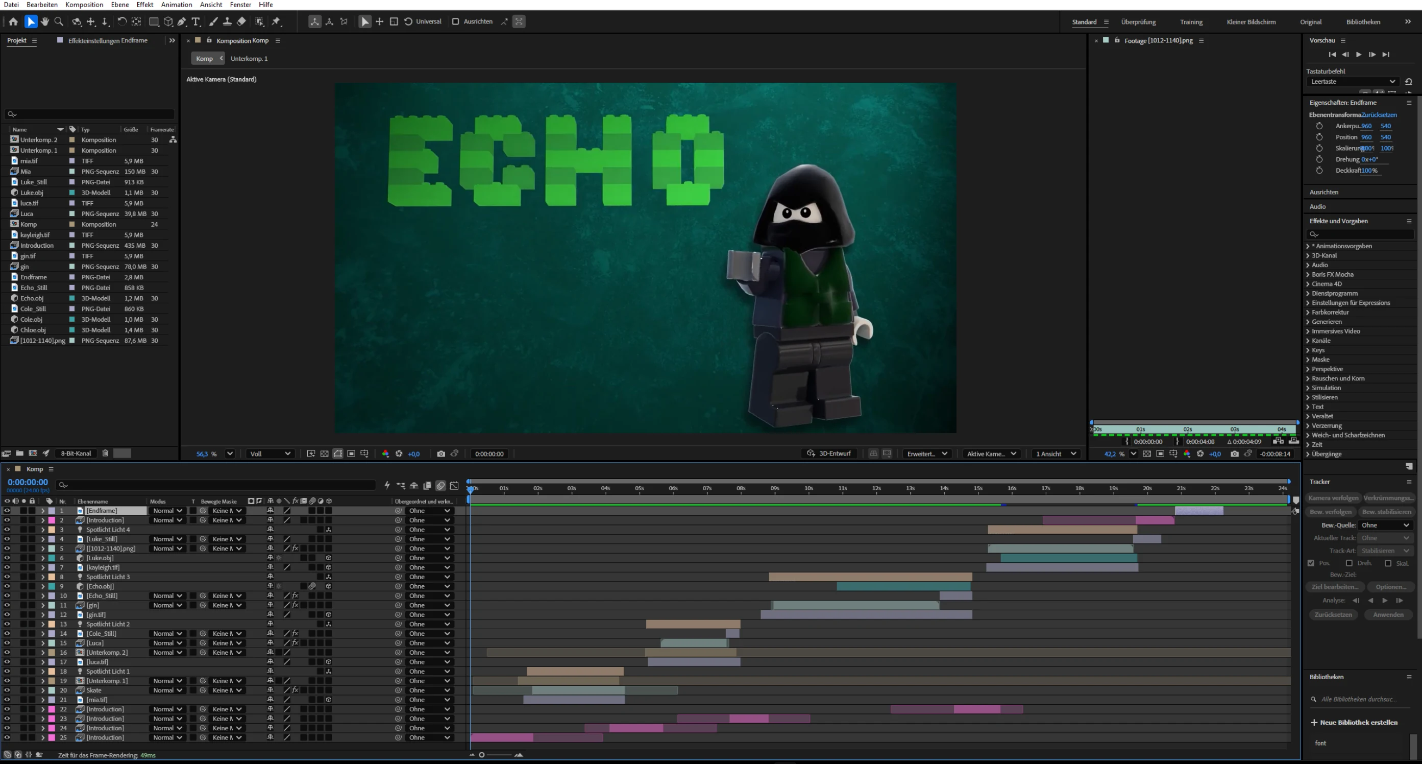 Legofilm – After Effects Animation